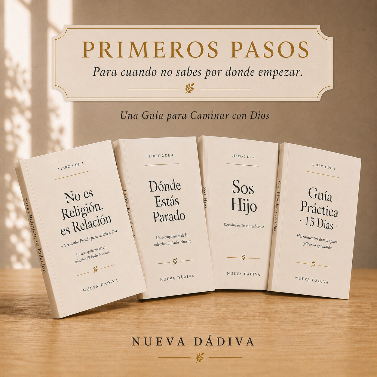 Combo Primeros Pasos — 4 libros en 1
