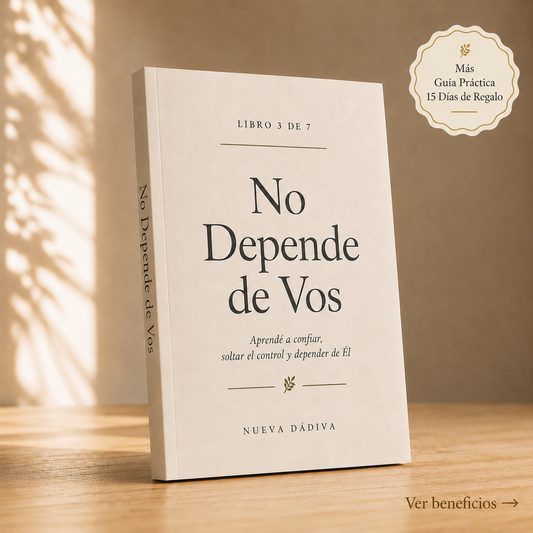 No Depende de Vos + Guía Práctica de 15 Días de Regalo (PDF Imprimible)